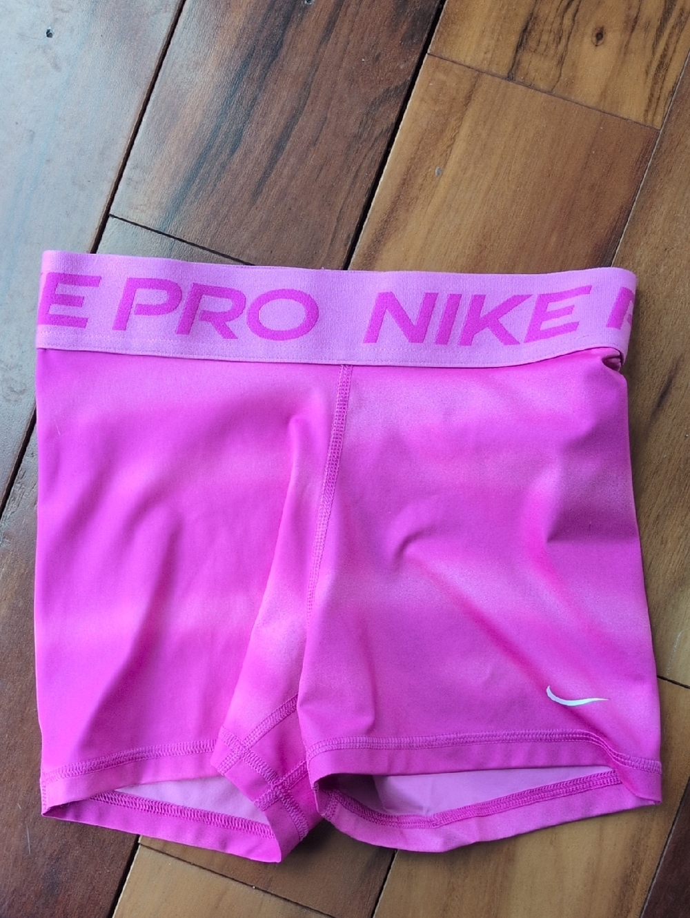 Nike Pink Performance Compression Shorts